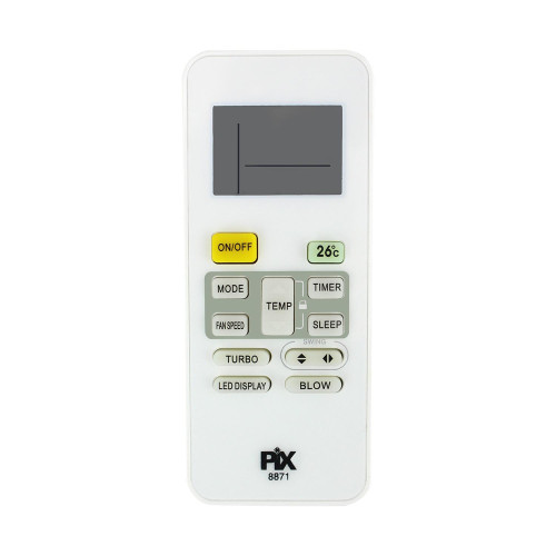 Controle Remoto Ar Condicionado Compativel Springer RG52 Controle Remoto Ar Condicionado Compativel Springer RG52
