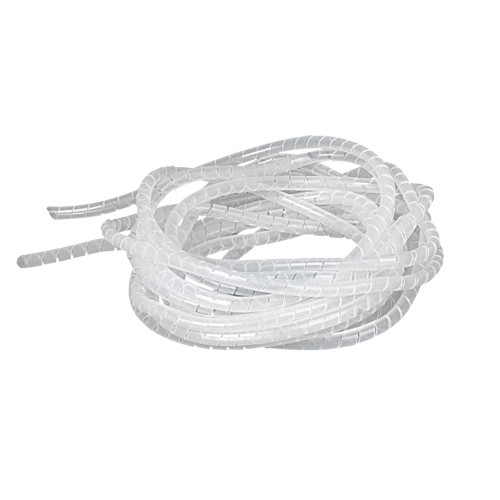 Organizador De Fio Branco Swb-10 Diametro 8-10mm 10 Metros Organizador De Fio Branco Swb-10 Diametro 8-10mm 10 Metros