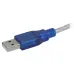 Cabo Usb Cristal USB A Macho 2.0 Cristal 1.8 metro