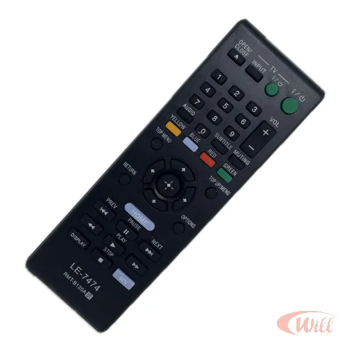Controle Remoto TV Compativel Sony Rmt-b126a Rmt-b120a Blu-ray Bdp-s6700 LE-7474 Controle Remoto TV Compativel Sony Rmt-b126a Rmt-b120a Blu-ray Bdp-s6700 LE-7474