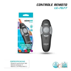 Passador de Slides DataShow Caneta Power Point Apresentador Multimidia LE-7677