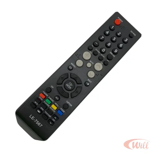 Controle Remoto TV Compativel Samsung BN59-00545A, BN59-00556A C0774 LE-7567