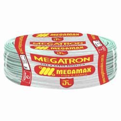 Cabo Flexivel 750v 2,5mm Amarelo-Verde 100 Metros Megatron