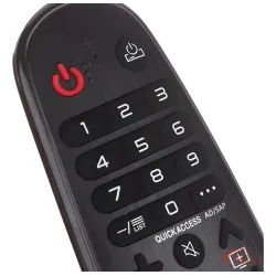 Controle Remoto TV Compativel LG Smart Magic Comando de Voz e Mouse LE-7700-3