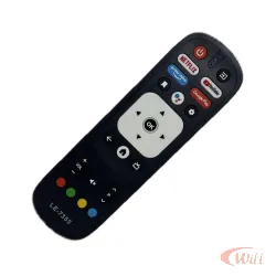Controle Remoto TV Compativel Vizzion Android Br58gua Br32d LE-7355