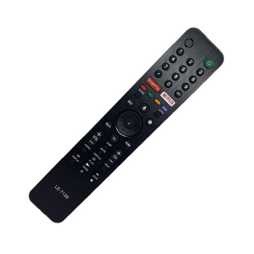 Controle Remoto TV Compatível Sony Smart LED Google Play LE-7136 Controle Remoto TV Compatível Sony Smart LED Google Play LE-7136