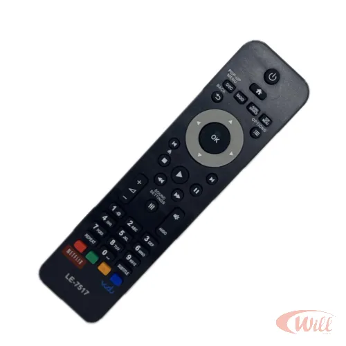 Controle Remoto Home Theater Compativel Philips Blu-ray LE-7517