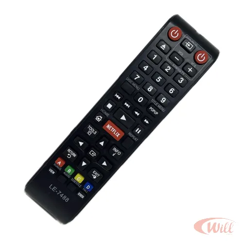 Controle Remoto Blu-ray Compativel Samsung Bd-d5100 Ak59-00133A LE-7488