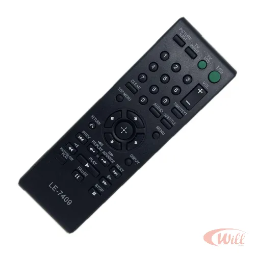 Controle Remoto DVD Compativel Sony LE-7409