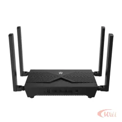 Roteador Wifi 6 Multilaser Easy6 Ax1500 5ghz 4 Antenas Re090 Cor Preto