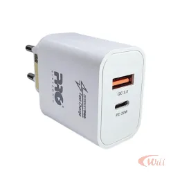 Carregador Celular Ultrarápido 20w PQCA-1000 Proeletronic
