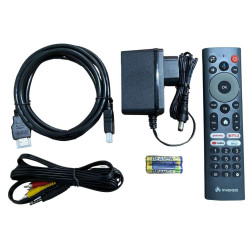 Receptor Vx Smart Vivensis Android Tv Sathd Nova Parabólica