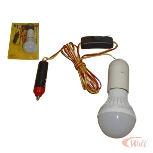 Lampada De Emergencia 12v C/plug De Acendedor FBG-4153 Lampada De Emergencia 12v C/plug De Acendedor FBG-4153