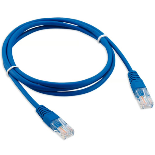 Cabo Patch Cord UTP Cat5e 2,5 Metros Azul Cabo Patch Cord UTP Cat5e 2,5 Metros Azul