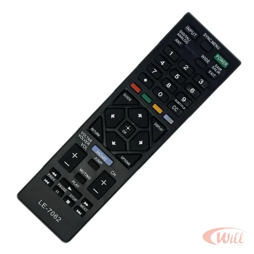 Controle Remoto Tv Compativel Sony Bravia RM-YDO23 Lcd Led Le-7062