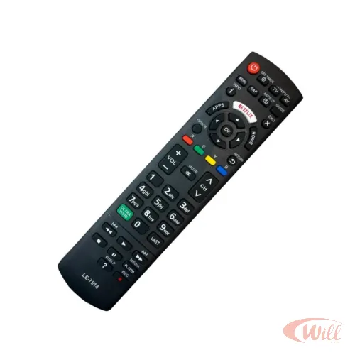 Controle Remoto Tv Compativel Panasonic Tnq2b4906 Tc-32ds600b netflix LE-7514 Controle Remoto Tv Compativel Panasonic Tnq2b4906 Tc-32ds600b netflix LE-7514