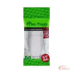 Prolongador Fêmea 2P+T 10A Branco MECTRONIC