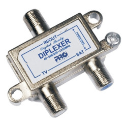 Diplexer VHF UHF + Satelite Pqdi-6500b Proeletronic KIT 12UN