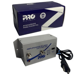 Amplificador Antena Digital 30db PQAL-3000 Proeletronic 06UN