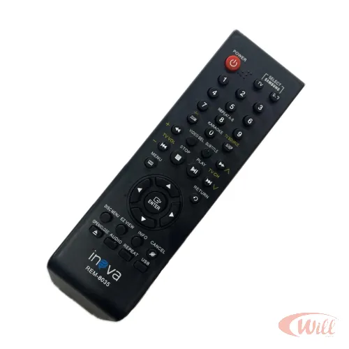 Controle Remoto Dvd Compatível C/ Samsung FBG-7804 REM-8035