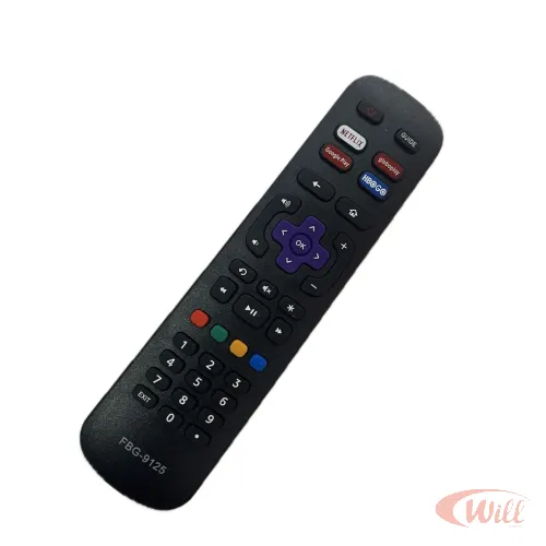 Controle Remoto TV Compatível Smart Philco Roku Fbg-9125 Controle Remoto TV Compatível Smart Philco Roku Fbg-9125