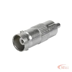 Adaptador Jack Bnc Femea para Rca Macho