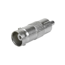 Adaptador Jack Bnc Femea para Rca Macho
