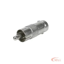 Adaptador Jack Bnc Femea para Rca Macho