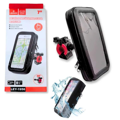 Suporte Case Smartphone Celular Moto e Bicicleta LEY-1956