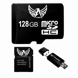 Cartão de memória 128GB com adaptador LTOMEX