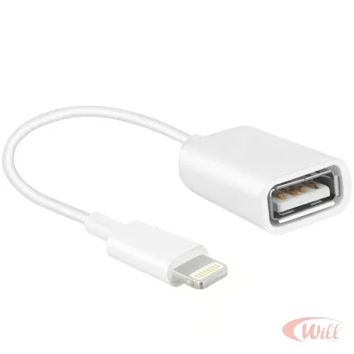 Adaptador Otg Lightning Usb AL-1770 Adaptador Otg Lightning Usb AL-1770