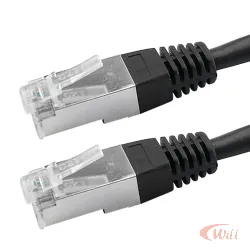 Cabo Patch Cord FTP Cat5e 05 Metros Preto