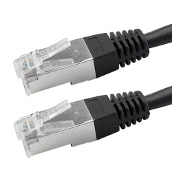 Cabo Patch Cord FTP Cat5e 05 Metros Preto