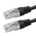 Cabo Patch Cord FTP Cat5e 05 Metros Preto Cabo Patch Cord FTP Cat5e 05 Metros Preto