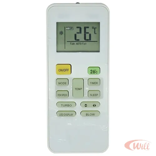 Controle Remoto Ar Compativel SPRINGER RG52 C01301