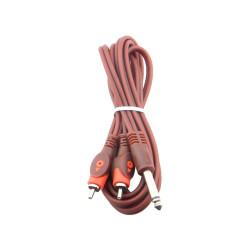 Cabo 2 Rca X P10 Mono Od: 4mm Profissional 1.8m