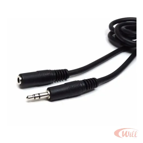 Cabo Extensao P2 Estereo Fone Ouvido 3 Metros