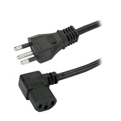 Cabo Forca Tripolar 20A 1.5M 90 Graus 2P+T 3x1.5mm