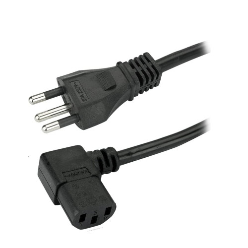 Cabo Forca Tripolar 20A 1.5M 90 Graus 2P+T 3x1.5mm Cabo Forca Tripolar 20A 1.5M 90 Graus 2P+T 3x1.5mm