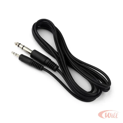 Cabo P10 Estereo X P2 Estereo Niquel 2m