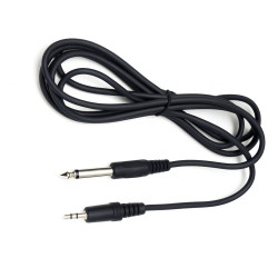 Cabo P10 Mono X P2 Estereo Niquel 2m