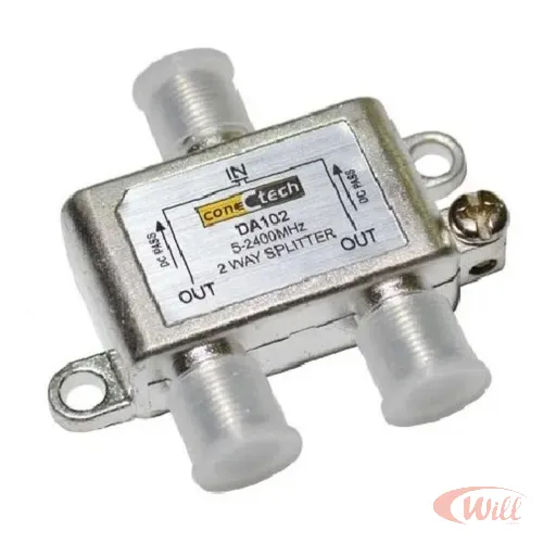 Divisor de Sinal 2 Saidas Alta Conectech Divisor de Sinal 2 Saidas Alta Conectech