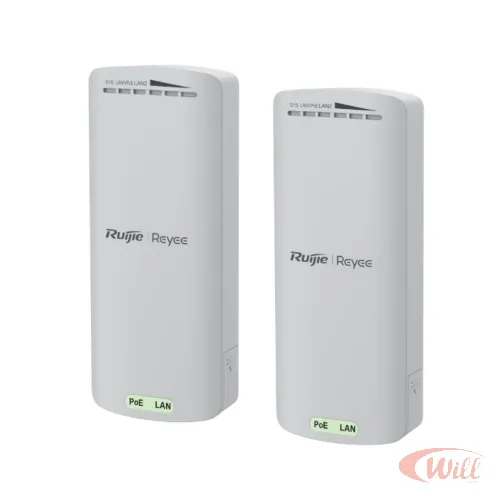 AP PONTO A PONTO POE 2,4GHZ 02 P FAST 10/100 RG-EST100-E RUIJIE/REYEE (PAR) AP PONTO A PONTO POE 2,4GHZ 02 P FAST 10/100 RG-EST100-E RUIJIE/REYEE (PAR)