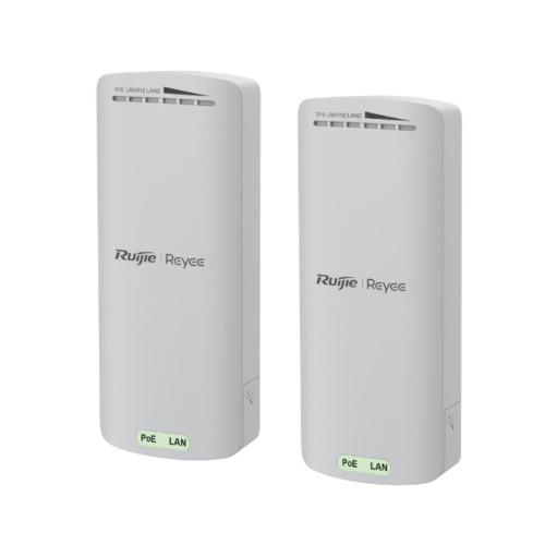 AP PONTO A PONTO POE 2,4GHZ 02 P FAST 10/100 RG-EST100-E RUIJIE/REYEE (PAR) AP PONTO A PONTO POE 2,4GHZ 02 P FAST 10/100 RG-EST100-E RUIJIE/REYEE (PAR)