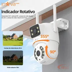 Camera Wi-fi Smart Inova Prime KV-738