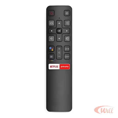 Controle Remoto TV Compativel TCL Comando De Voz LE-7685
