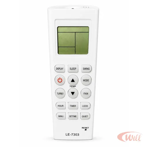 Controle Remoto Ar Condicionado Compatível Agratto LE-7303 Controle Remoto Ar Condicionado Compatível Agratto LE-7303