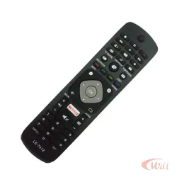 Controle Remoto TV Compatível Philips NETFLIX LE-7276