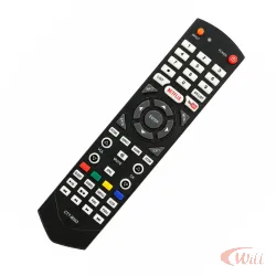 Controle Remoto TV Compatível Semp Toshiba Netflix Youtube CT-8063