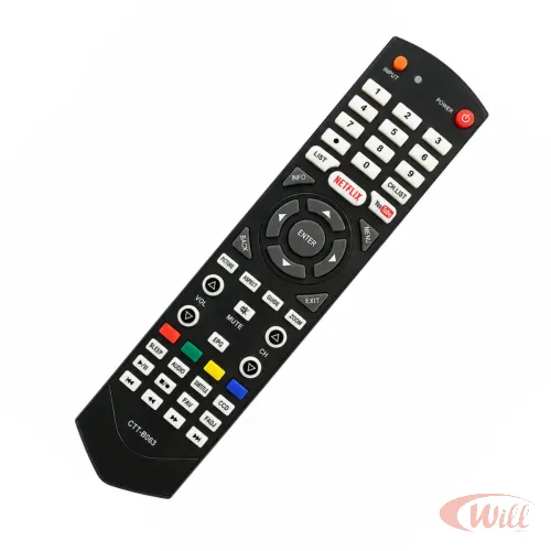 Controle Remoto TV Compatível Semp Toshiba Netflix Youtube CT-8063 Controle Remoto TV Compatível Semp Toshiba Netflix Youtube CT-8063